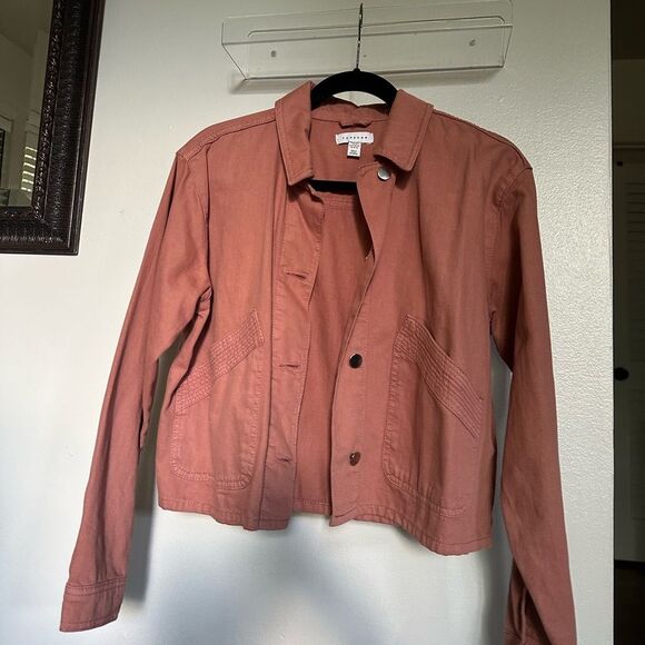 Topshop Jackets & Blazers - Topshop Button Up Jacket